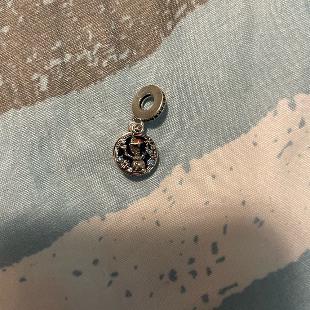 Disney Silver and Black Mickey Mouse Bracelet